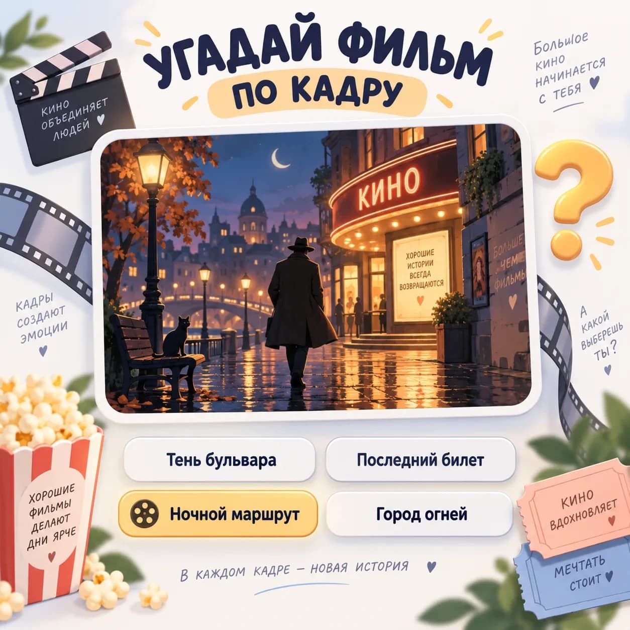 Превью игры «Угадай фильм по кадру»